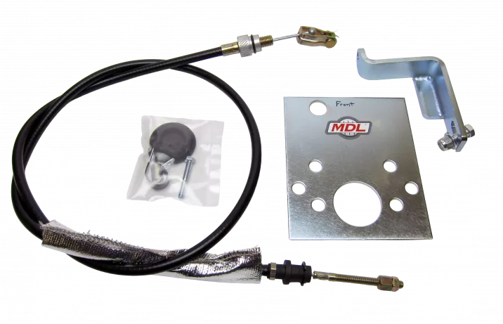 MDL, Clutch Cable Kit 1960-65 Falcon/Ranchero/Comet, (Cable Release Bellhousing)